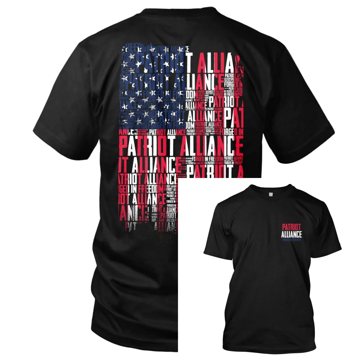 Patriot Alliance PA Stars & Stripes – Camiseta táctica unisex - imagen 2