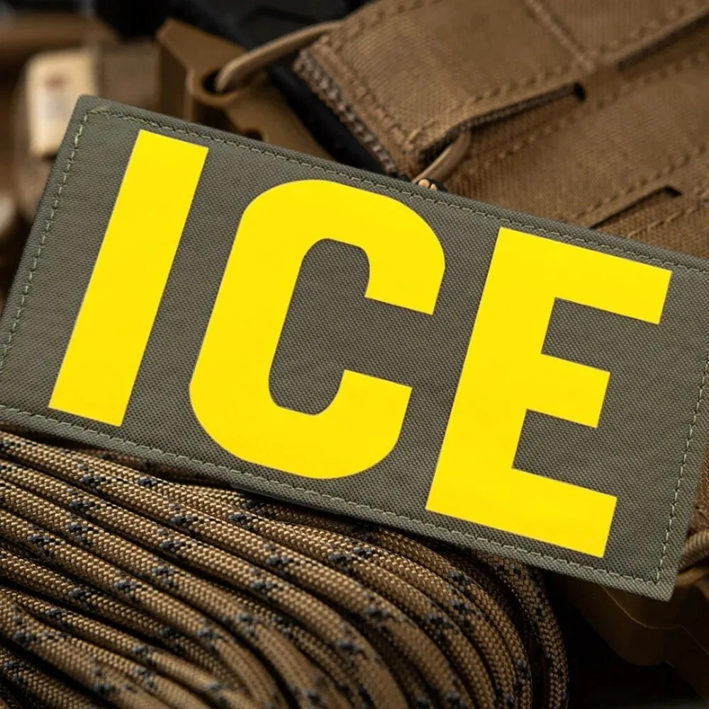 Parche táctico velcro letras – insignia militar para mochila y gorra - imagen 5