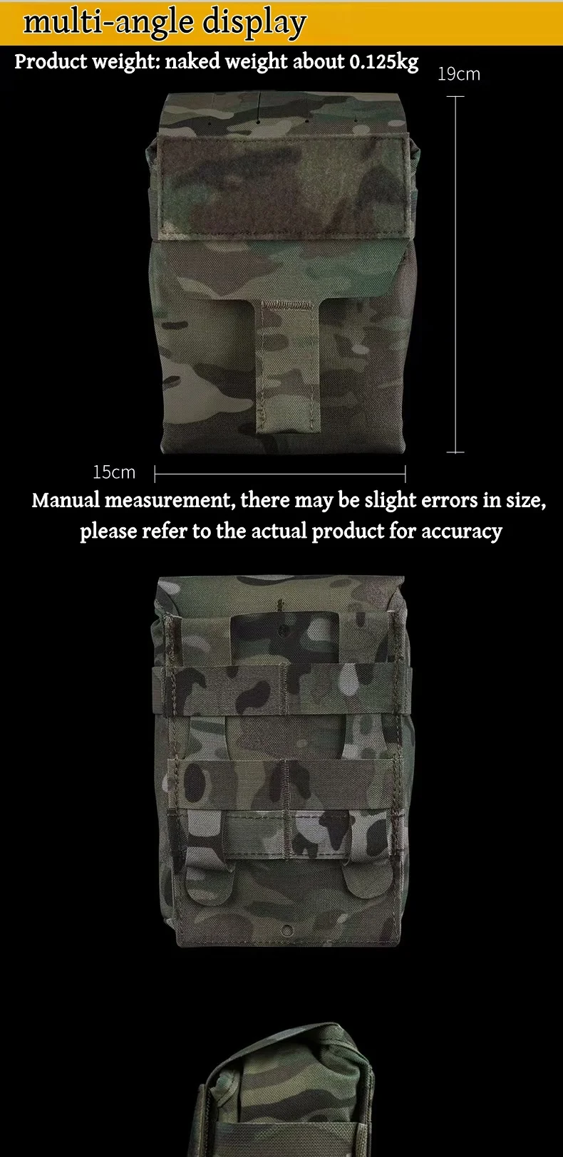 Detalle de montaje MOLLE