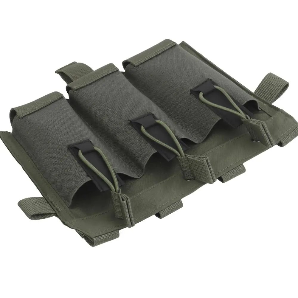 Chaleco táctico ligero MOLLE con solapa frontal y portacargador M4 - imagen 4