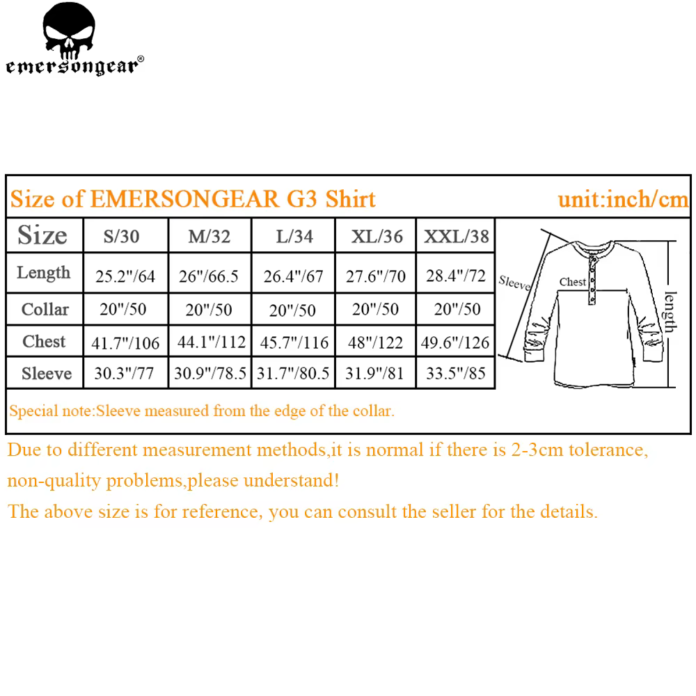 EMERSONGEAR Camisa Combate Multicamuflaje Táctica Caza Airsoft - imagen 2