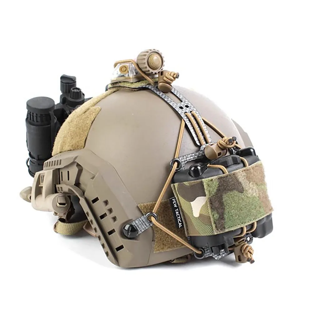 PEW PVS-31 funda batería casco táctico con sistema retención - imagen 3