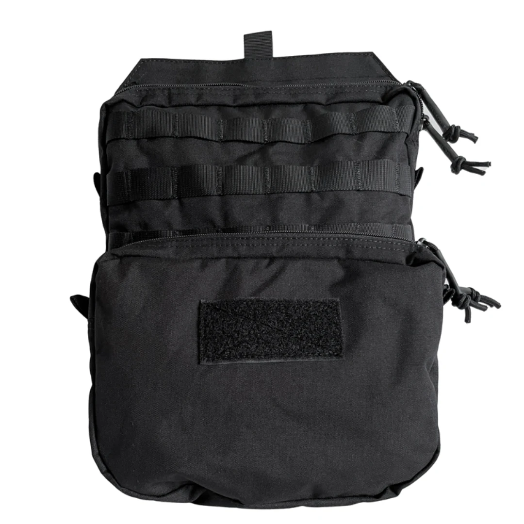 Chaleco táctico outdoor con bolsa de agua y panel trasero