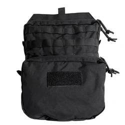Chaleco táctico outdoor con bolsa de agua y panel trasero