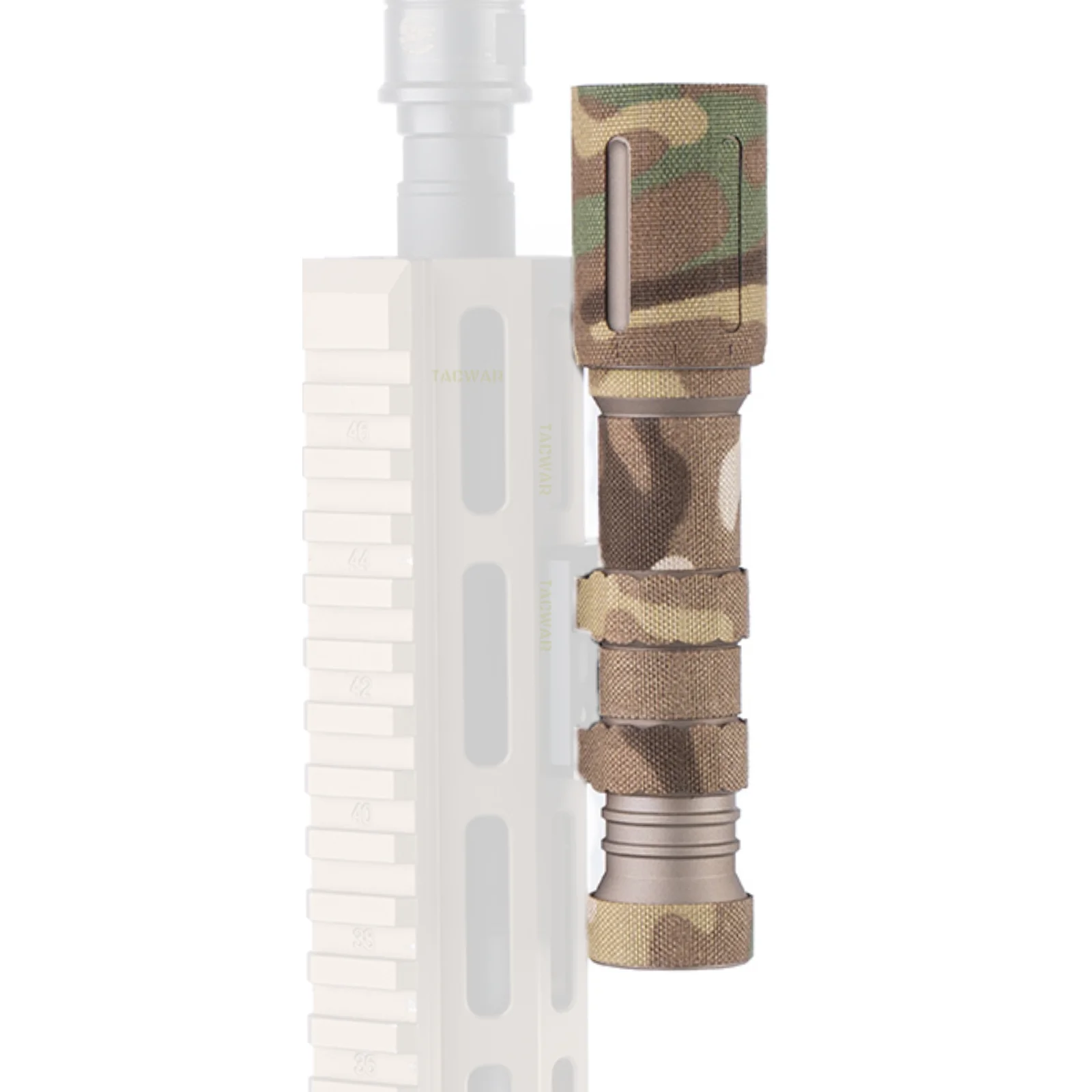 Pegatinas de camuflaje táctico Scout Light para linterna Airsoft - imagen 3