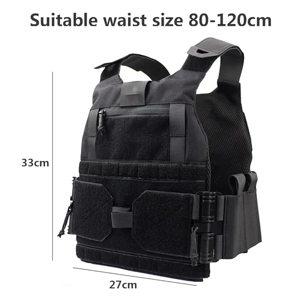 Portador de placas táctico 500D nylon – Chaleco Airsoft - imagen 5