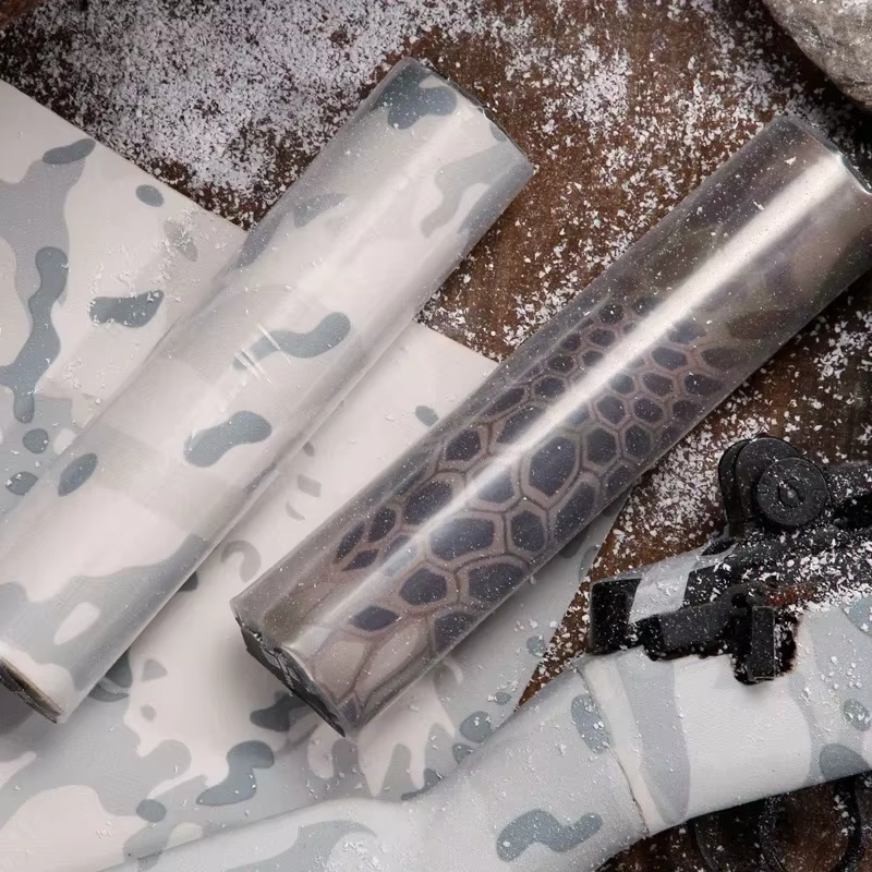 Pegatinas camuflaje tácticas elásticas adhesivas para caza y exterior