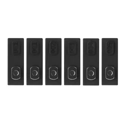Organizador de cables modular tipo espina de pescado nailon