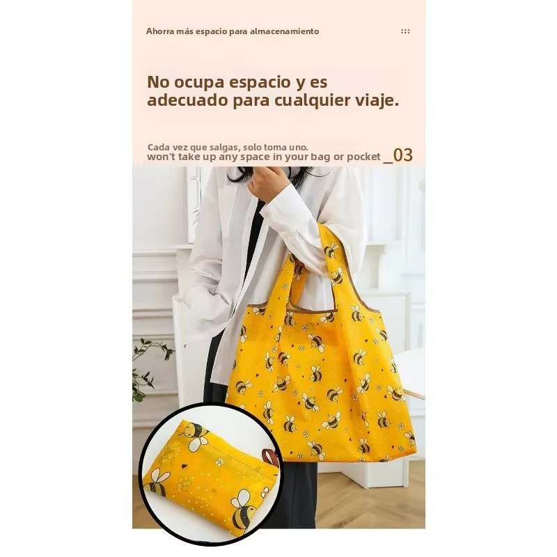 Bolsa impermeable ecológica japonesa de almacenamiento portátil - imagen 5