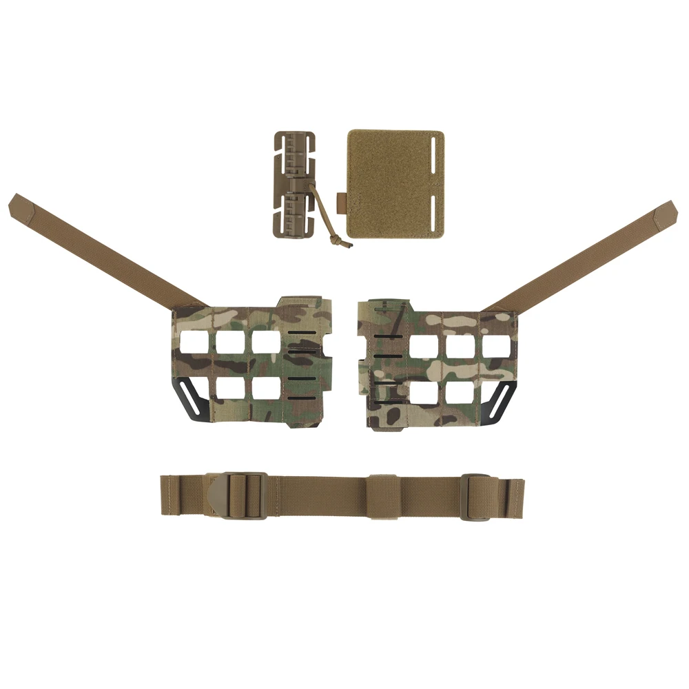 Chaleco MOLLE patrón K Airsoft liberación rápida HX para entrenamiento - imagen 3