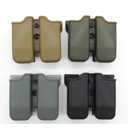 Bolsa táctica doble para revistas 9x19mm-soporte magnético GL/M9/PX4