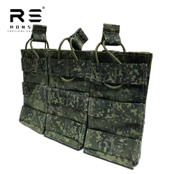 Bolsa táctica EMR rusa triple compartimento – Equipo outdoor MOLLE