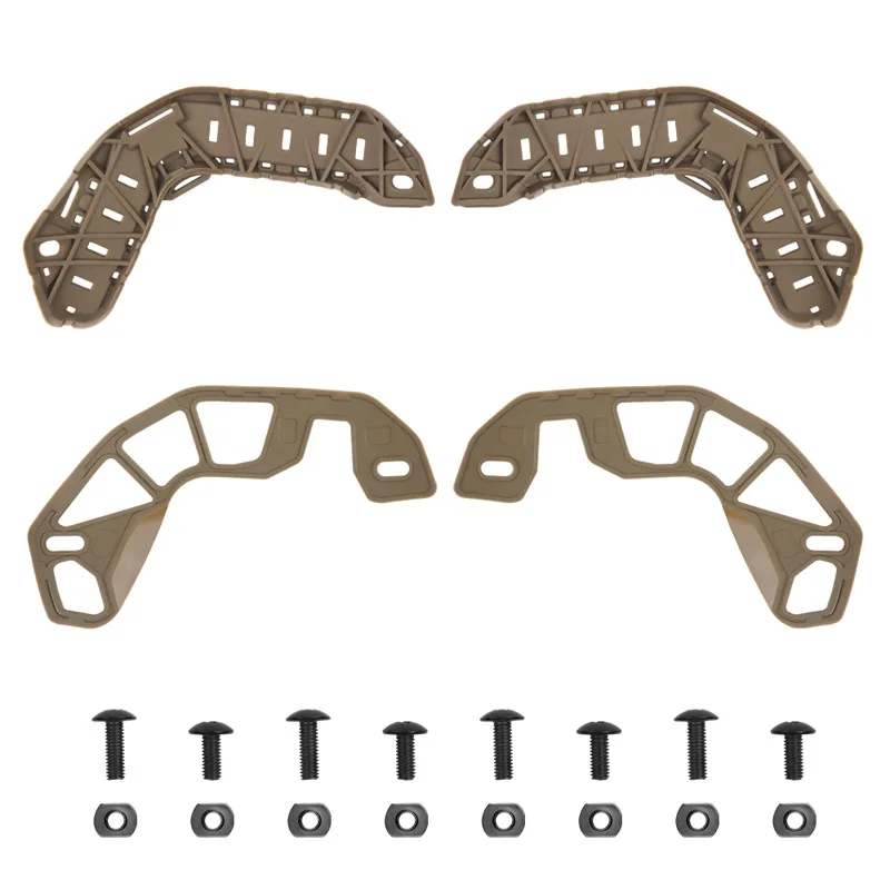 Kit rieles Picatinny para casco táctico alto compatible HL-31/HL-32 - imagen 5