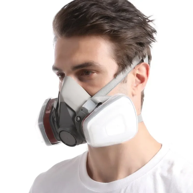 Mascarilla antigás respirador – Filtros contra vapores orgánicos - imagen 3