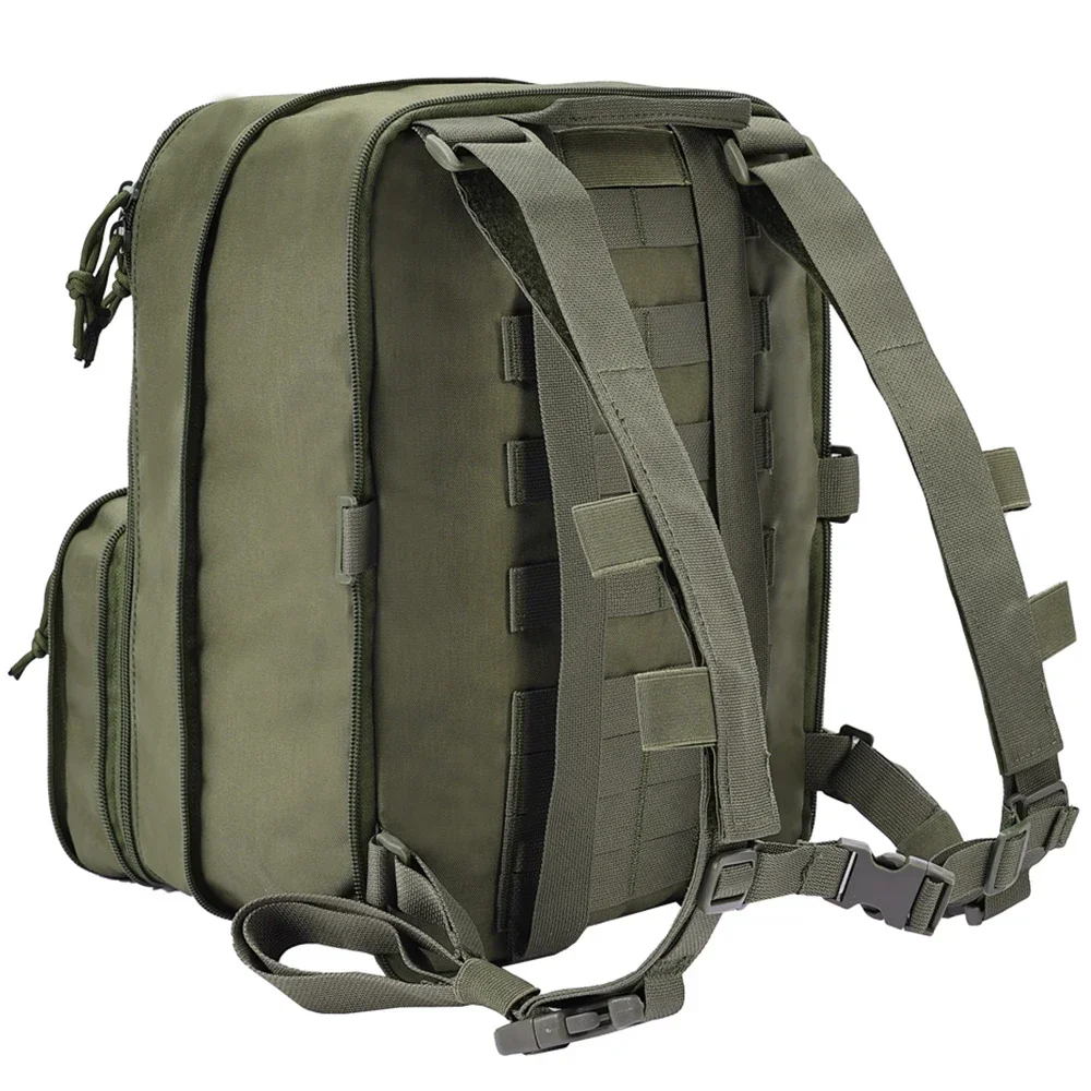 Mochila hidratación táctica Flatpack D3 MOLLE Airsoft Caza - imagen 4