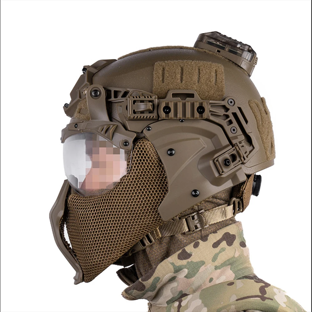 Gafas tácticas antiniebla ajustables con protección contra viento - imagen 5