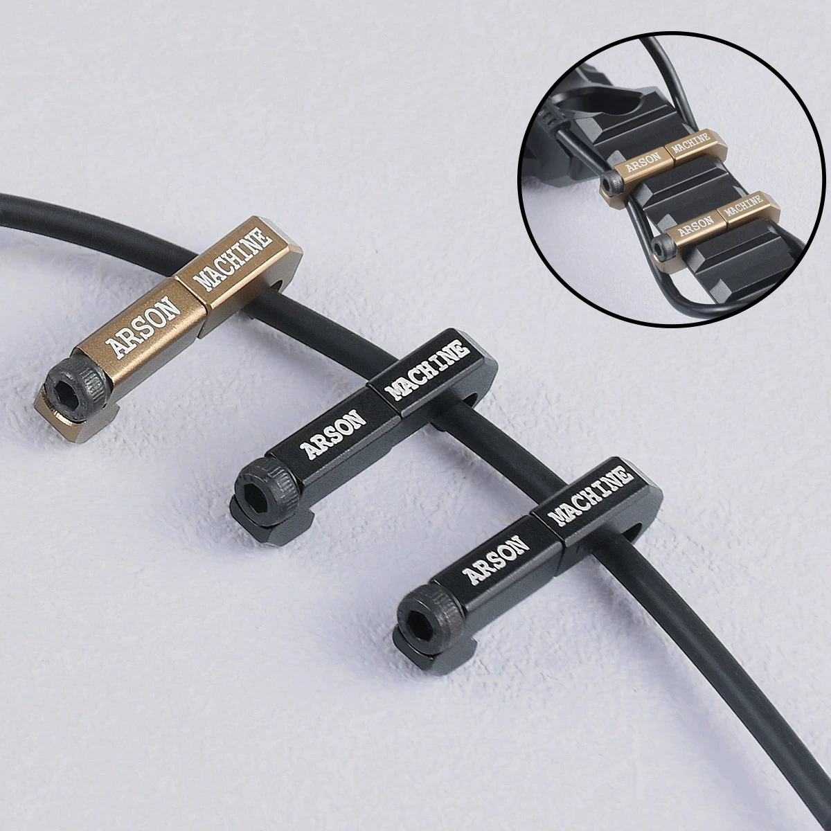 Sotac M300 M600: Clips tácticos metálicos M-LOK para cables - imagen 3