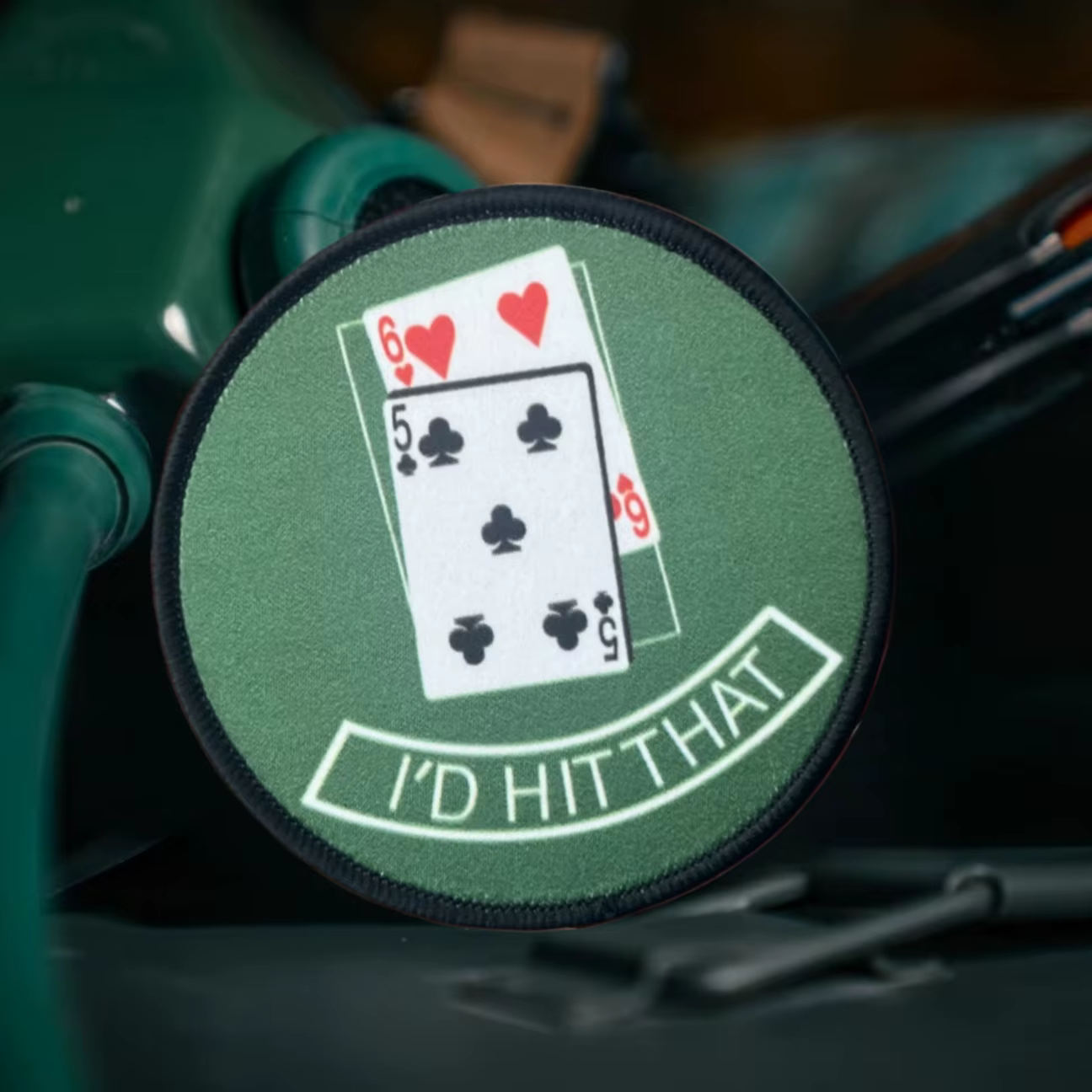 Insignia de moral táctica divertida impresa póker para ropa y mochila - imagen 4