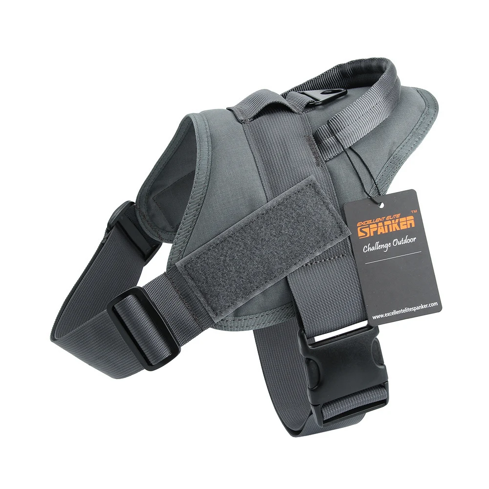 Arnés táctico canino regulable y modular para entrenamiento con MOLLE - imagen 2