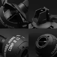 Granada de humo M67 nailon para airsoft y paintball - imagen 4