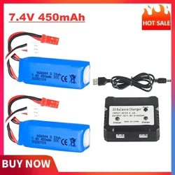 Batería LiPo con conector JST para coches RC de alta velocidad