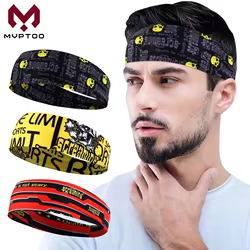 Diadema deportiva con calavera y fantasma - para tenis, yoga y cardio
