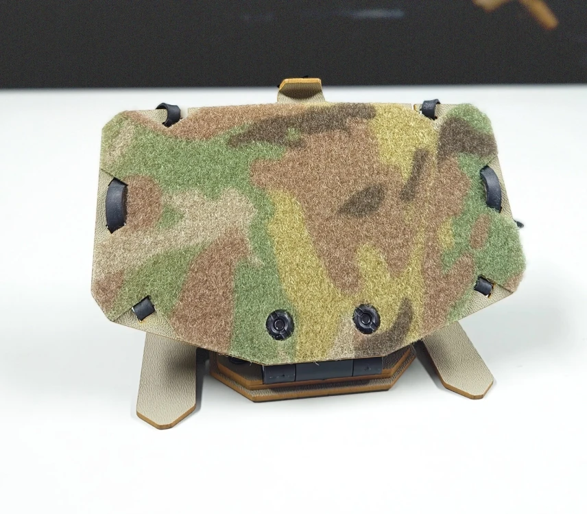 Chaleco táctico MOLLE plegable con placa Kydex y soporte móvil - imagen 3