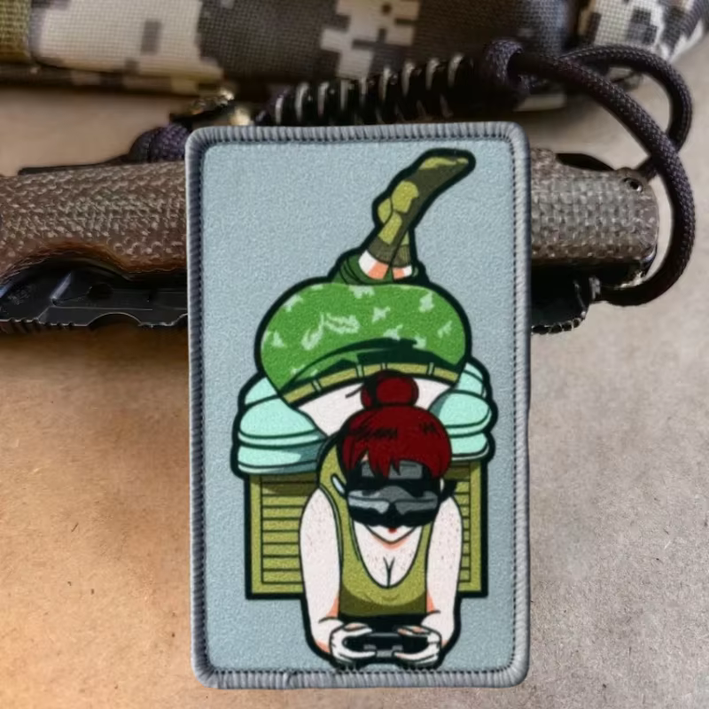Parche con velcro para personalizar accesorios