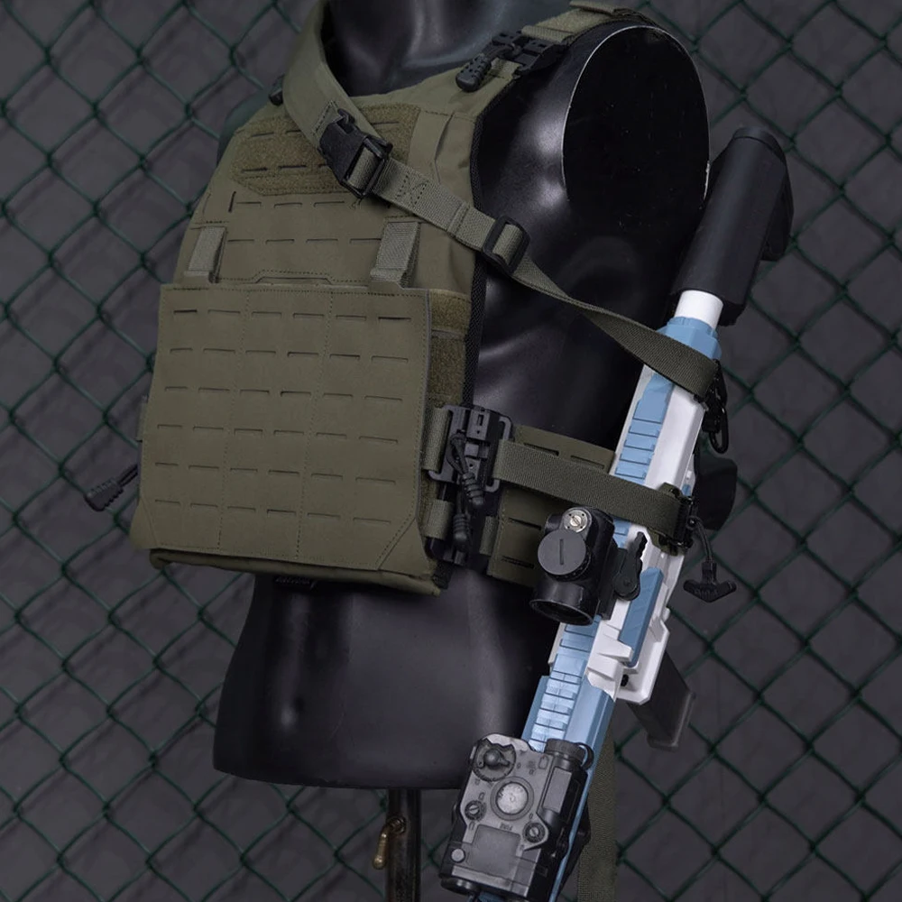 Correa táctica para rifle ajustable con almohadilla anti-rozaduras - imagen 3