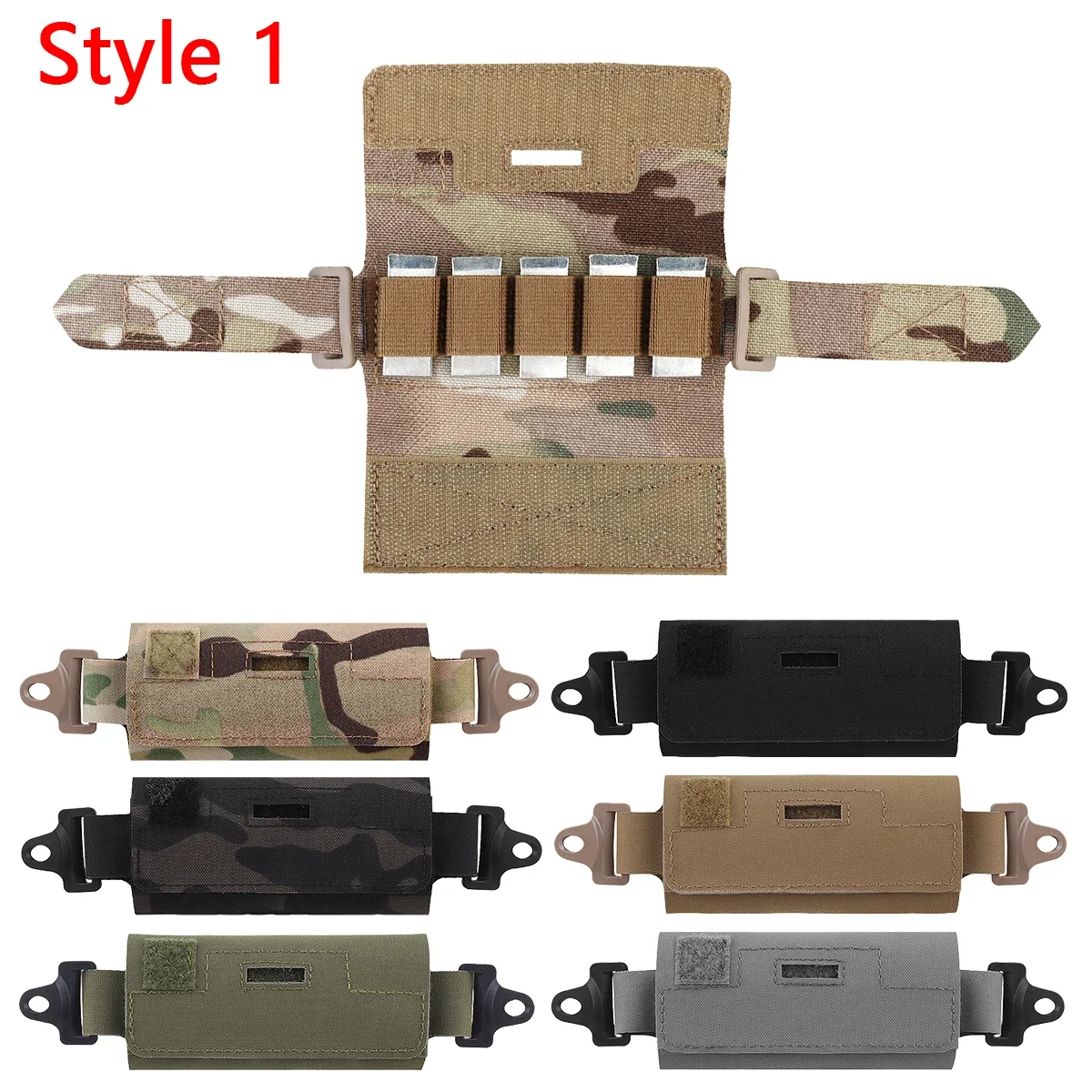 Bolsa de contrapeso para casco táctico MOLLE batería caza rápida - imagen 4