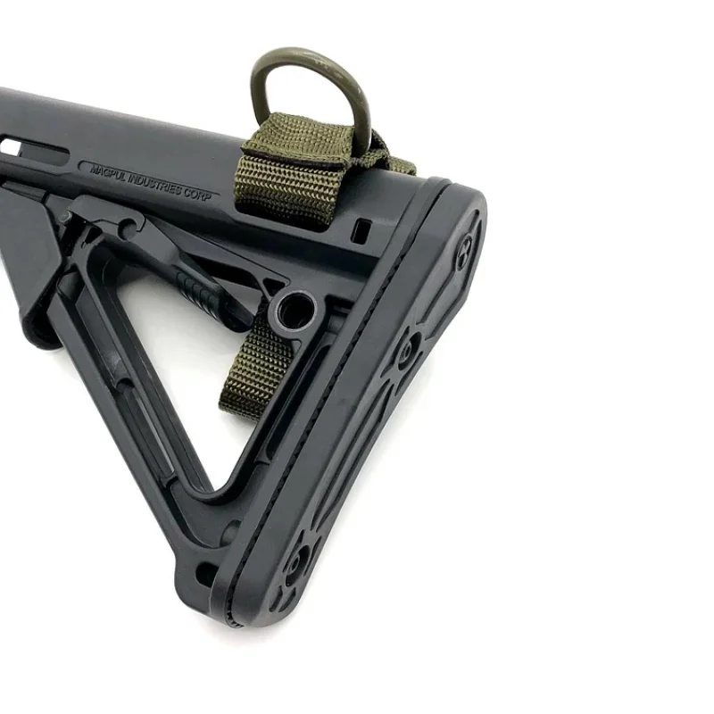 Adaptador de correa táctica para culata de rifle airsoft militar - imagen 5