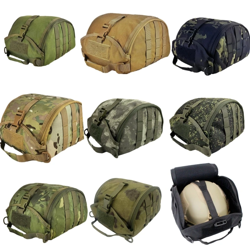 Bolsa táctica MOLLE de nylon para casco FAST multifunción - imagen 4
