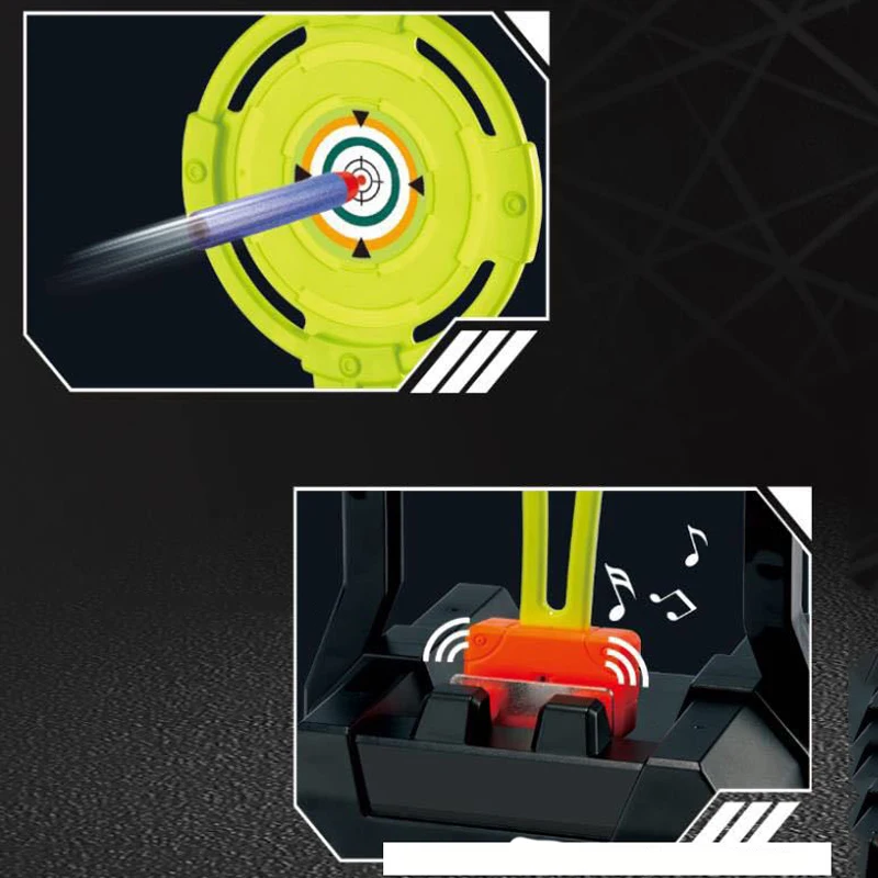 Objetivo de práctica balas blandas retorno automático y sonido metálico - imagen 3