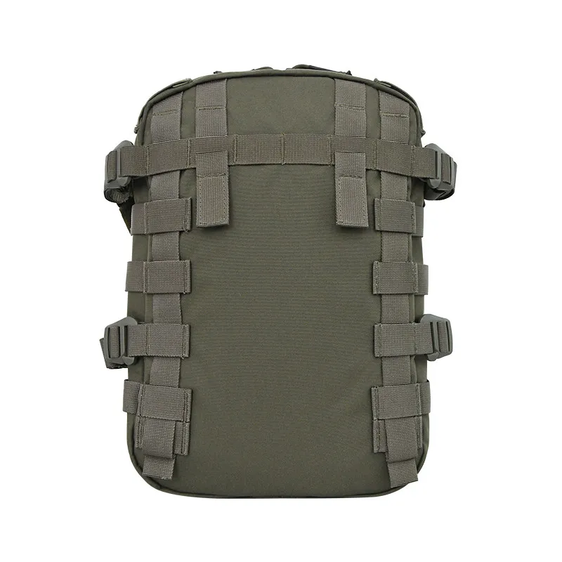 Bolsa táctica posterior para chaleco