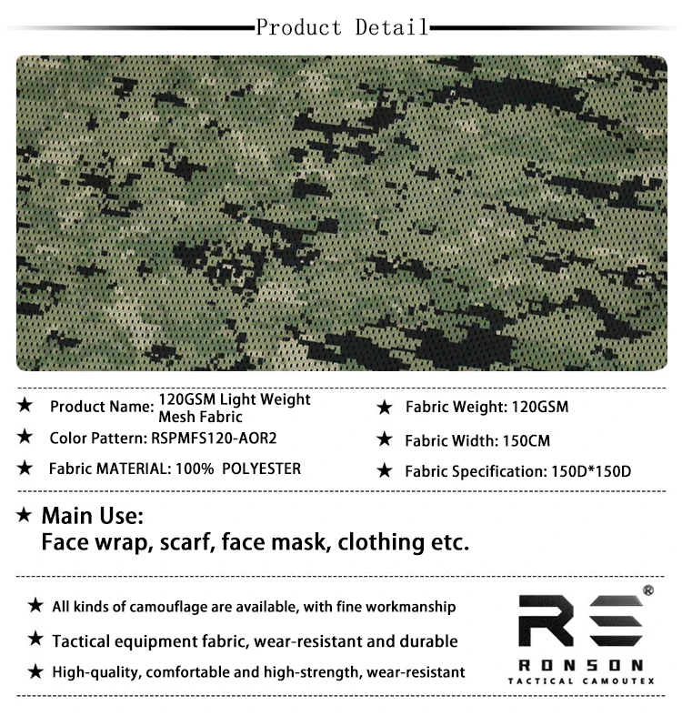Uso como cobertura de cuello/camuflaje