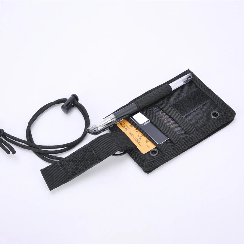 Porta documentos táctico impermeable con funda transparente y cordón - imagen 3