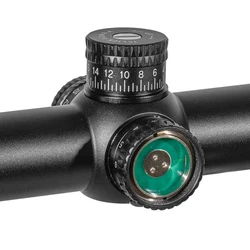 Diana HD 1-4x24 mira telescópica táctica torretas rifle francotirador