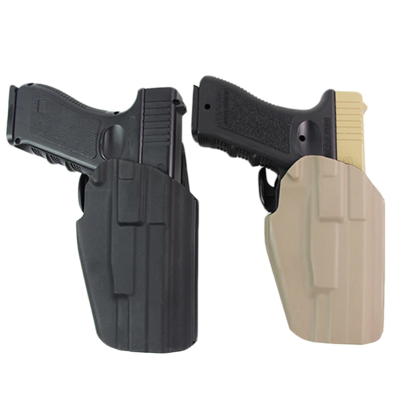 Holster táctico en polímero, color negro