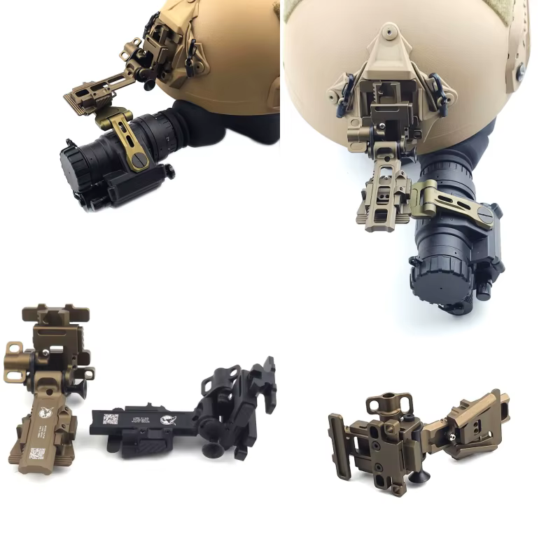 Soporte casco táctico AAlpha de metal anodizado duro ultraligero - imagen 5
