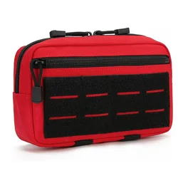 Bolsa táctica MOLLE EDC modular horizontal con corte láser