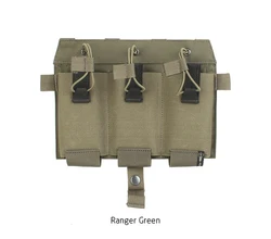Bolsa triple cargadores 5.56 MOLLE Pew Tactical – Solapa elástica