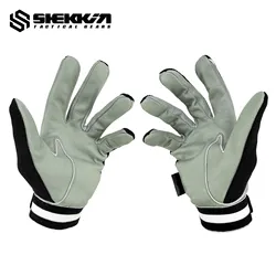 Guantes fútbol americano Shekkingears Neumann Tackified negro