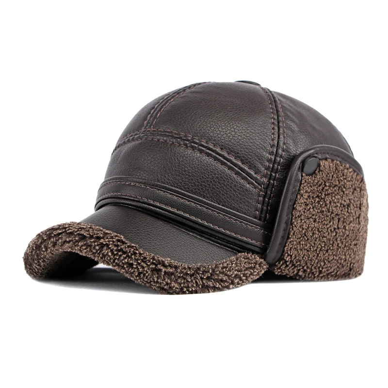 Gorra bombardero táctica de invierno con orejeras y anti-viento