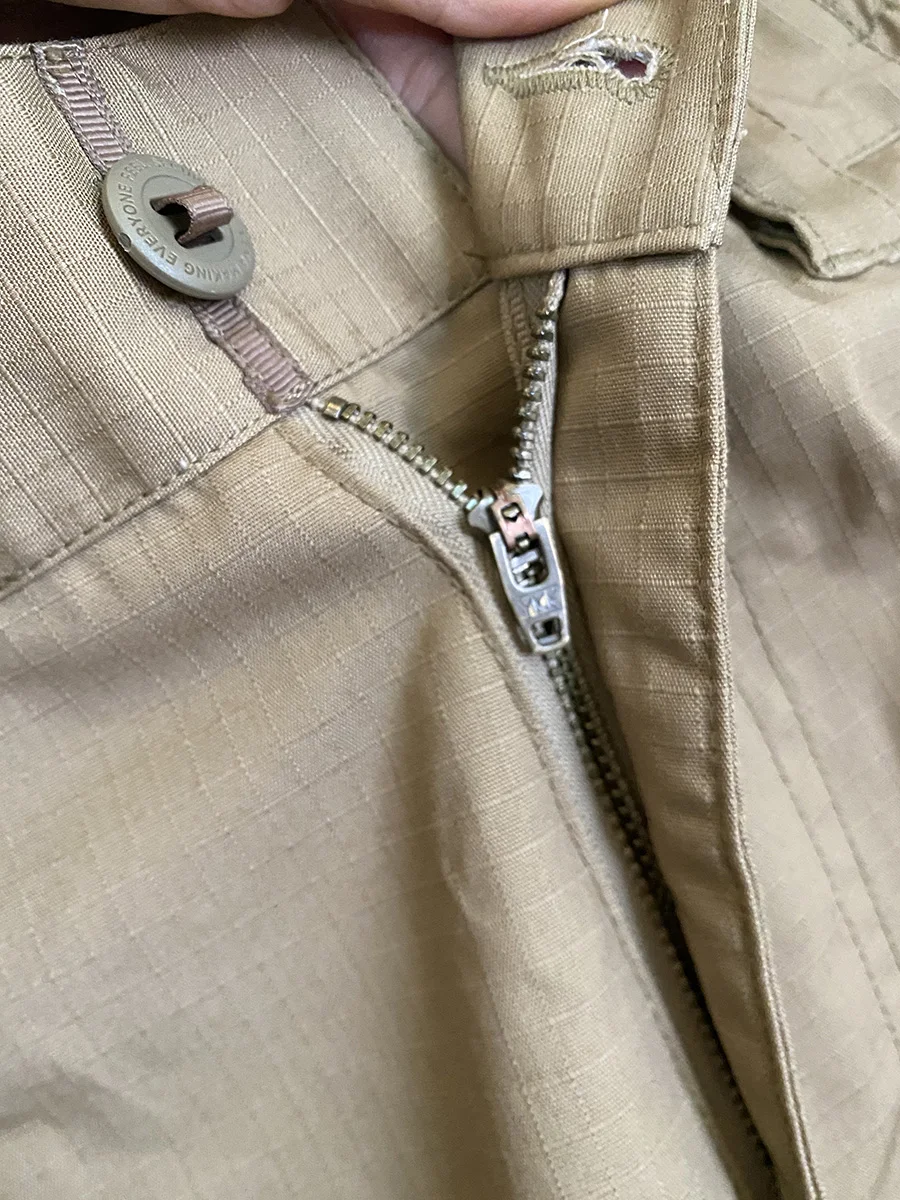Pantalones tácticos caqui elásticos transpirables resistentes verano - imagen 2