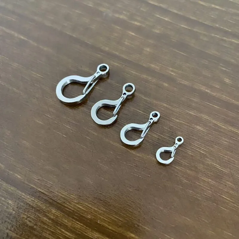 Mosquetón de titanio con cierre rápido para accesorios de artesanía - imagen 3