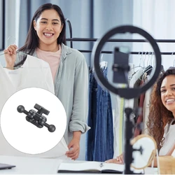 Soporte teléfono coche brazo extensión con cabeza esférica doble