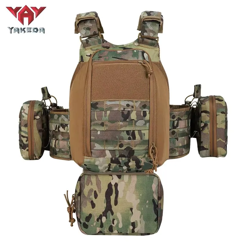 Chaleco táctico YAKEDA de liberación rápida para entrenamiento exterior - imagen 5