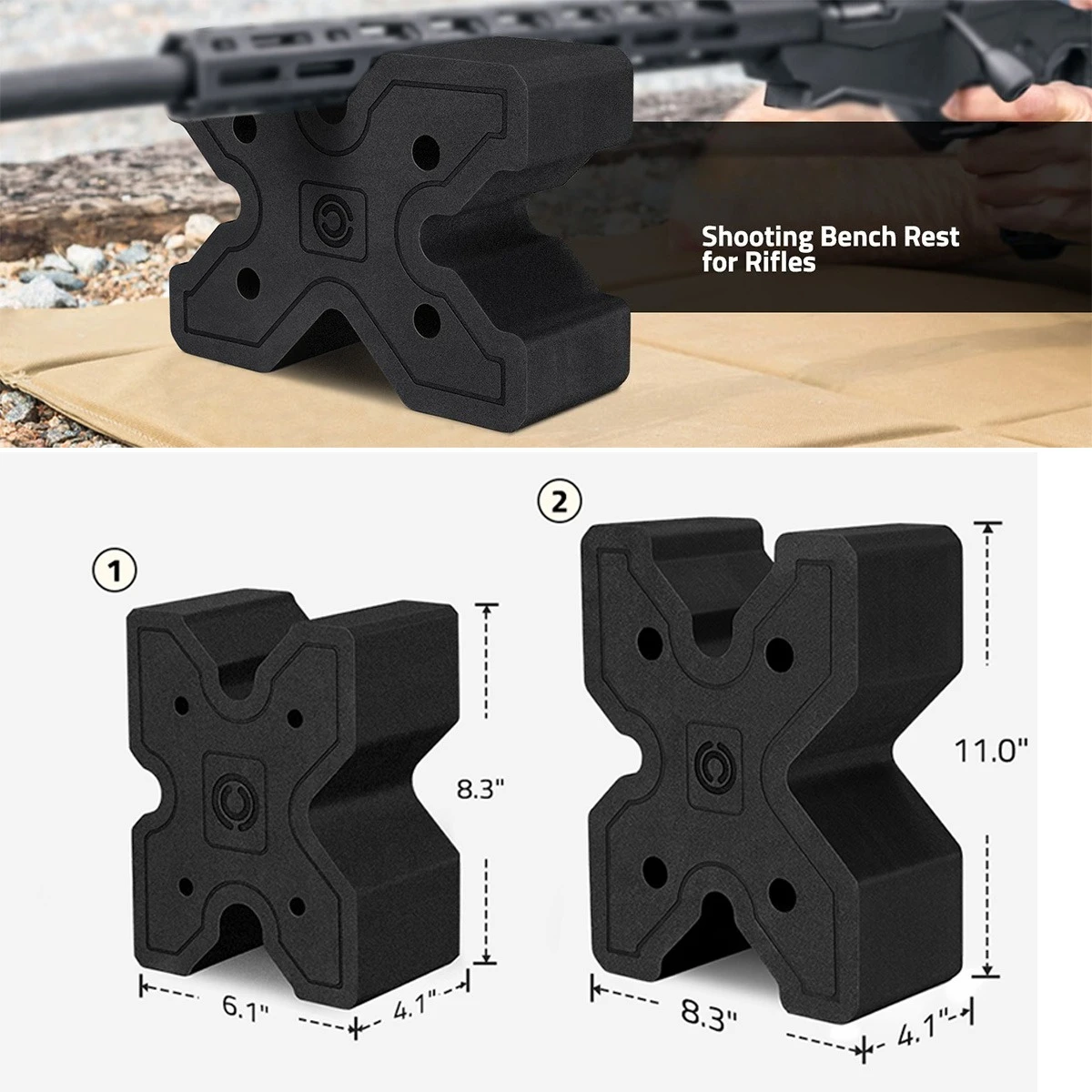 X-Block soporte de rifle con espuma EVA – reduce retroceso - imagen 4