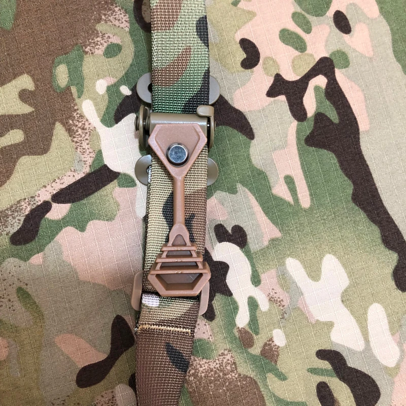 Correa táctica QD liberación rápida ajustable en nylon para rifle - imagen 5