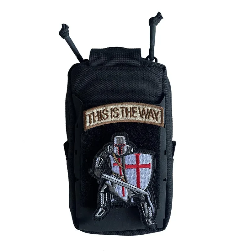 Insignia aplicable para mochila y accesorios